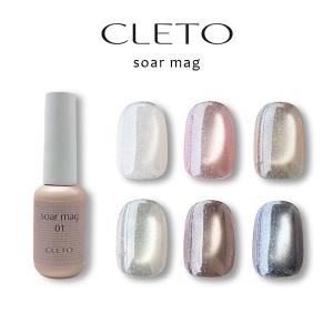 クレト CLETO ソアマグ 7g 選べる6色 6種類から選択 ジェルネイル マグジェル マグネットネイル 微粒子 ラメ 新品 送料無料