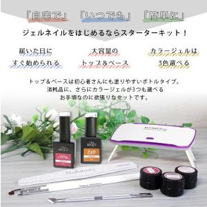 ジェルネイルキット スターターキット ネイルラ...の詳細画像1