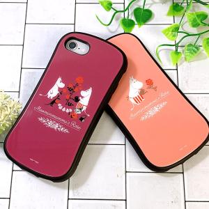 ムーミン  iPhone SE/8/7/6s/6 対応ハイブリッドガラスケース ムーミンママA