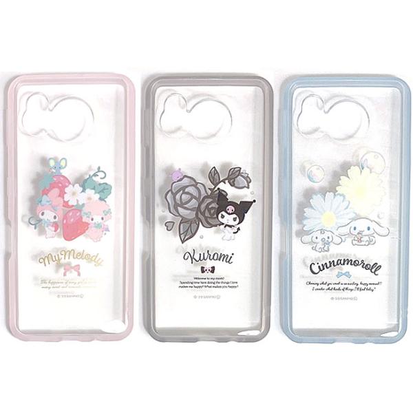 サンリオ キャラクターズ IIIIfit Clear AQUOS sense7 ケース カバー マイ...