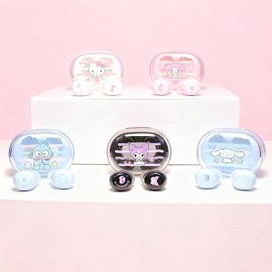 サンリオ ワイヤレスイヤホン 完全ワイヤレスステレオイヤホン ブルートゥース Bluetooth キティちゃん マイメロ クロミちゃん シナモンロール ハンギョドン