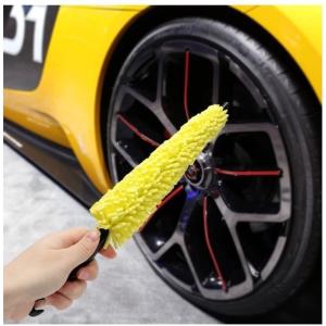 車ホイール洗浄ブラシ　スポンジブラシ　クリーニングツール