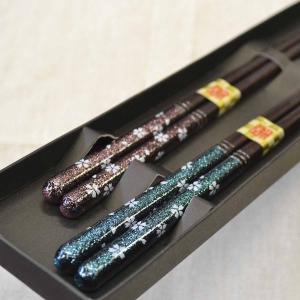 すかし彫り ペアセット (箱入)】マツコの知らない世界 若狭塗箸 ペア