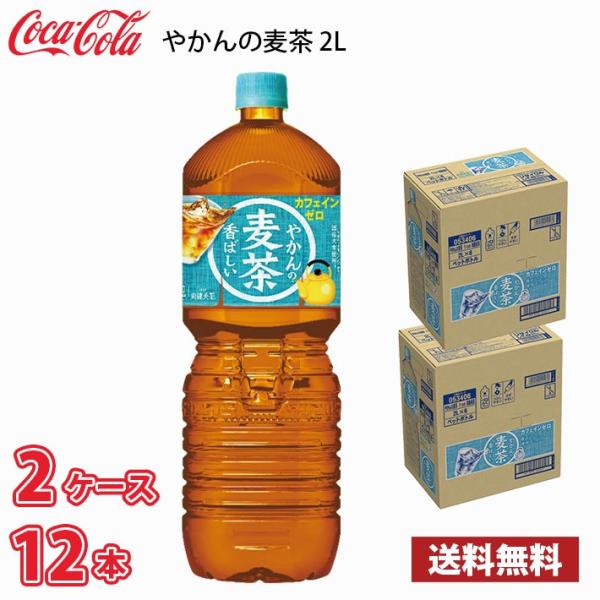 やかんの麦茶 from 一(はじめ) 2L ペット 12本 （2ケース） 送料無料!!(北海道、沖縄...