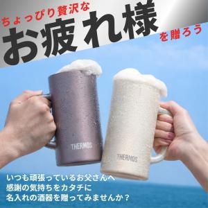 |名入れ プレゼント|サーモス ビールジョッキ...の詳細画像1