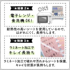 防水お名前シール 透明タイプ クリアシール 名...の詳細画像4