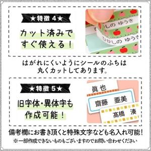 防水お名前シール 透明タイプ クリアシール 名...の詳細画像5