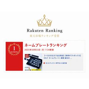 ネームプレート ゴルフ ゴルフタグ ゴルフマー...の詳細画像1