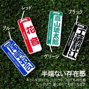ネームプレート ゴルフ ゴルフタグ ゴルフマー...の詳細画像3