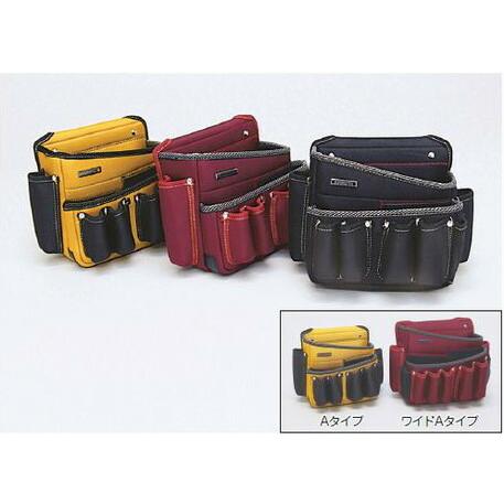 腰袋 ツールバックワイドA KLASS (極東産機) 11-8082 3色