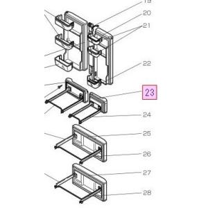 三菱 冷蔵庫用アイスルームドアパッキン M20VY8114