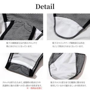 メール便無料 前開き 産褥ショーツ 2枚セット...の詳細画像3