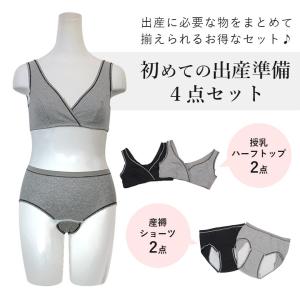 出産入院準備4点セット 産褥ショーツ 2枚 ハ...の詳細画像1