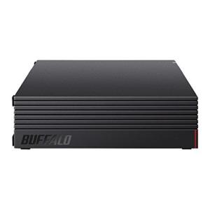 BUFFALO 外付けハードディスク 4TB テレビ録画/PC/PS4/4K対応 静音&amp;コンパクト 日本製 故障予測 みまもり合図 HD-AD4U3