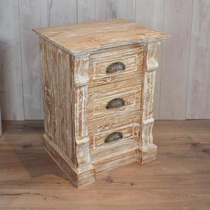 輸入家具 チェスト 3段 グリーン 北欧風家具 モダン ナチュラル