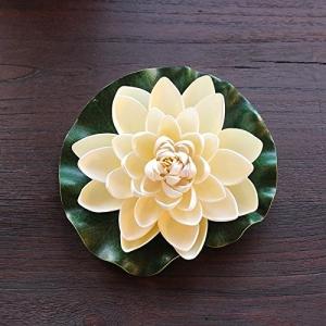 プルメリアの造花 8個入り フェイクフラワー ホワイト 白 : アジアン