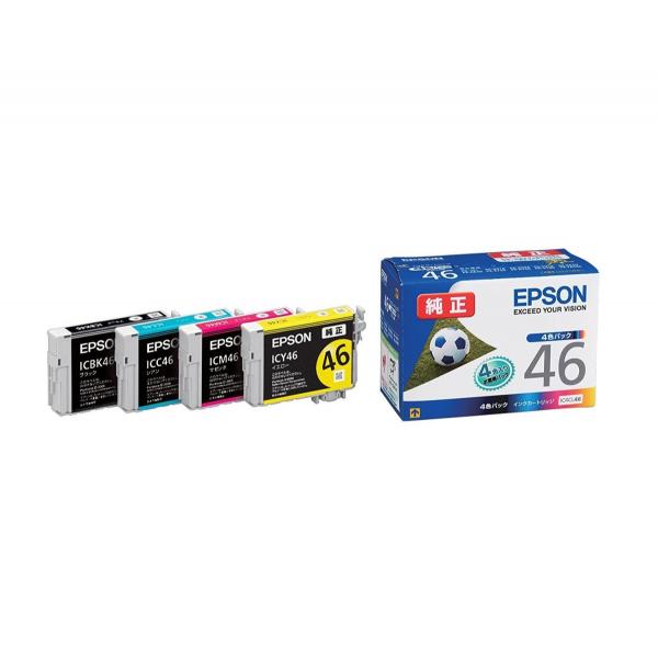 EPSON 純正インクカートリッジ 4色セット IC4CL46 純正　
