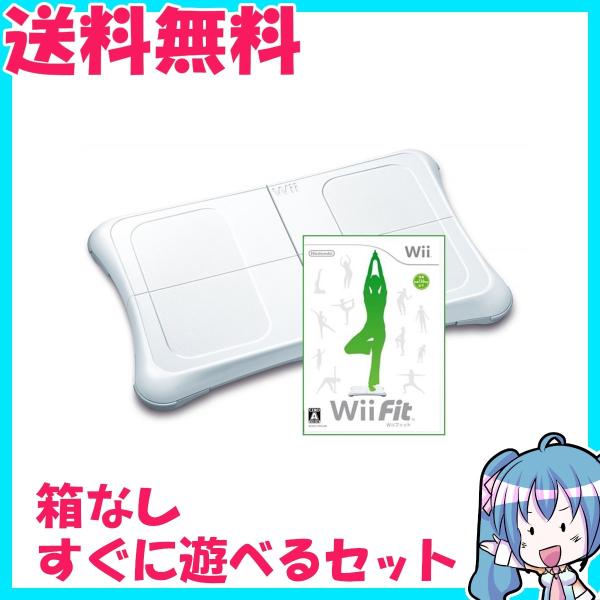 Wii fit ウィーフィット　バランスwiiボード同梱 シロ 　動作品　バランスボード　箱なし　中...