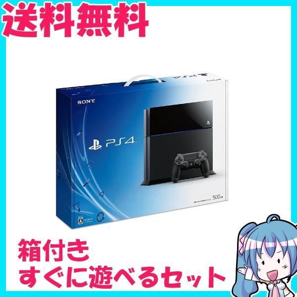 PlayStation 4 CUH-1000AA01 ジェット・ブラック 500GB PlaySta...