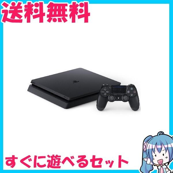 PlayStation 4 ジェット・ブラック 1TB CUH-2100BB01　プレステ４　箱付き...