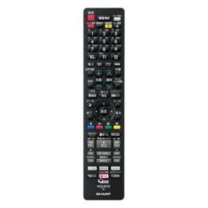 SHARP ブルーレイディスクレコーダー用　リモコン 0046380290