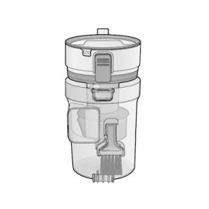 Panasonic  ダストボックス(白) AVV88K-U80L