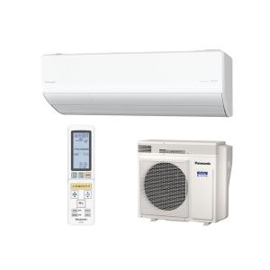 Panasonic インバーター冷暖房除湿タイプ　ルームエアコン CS-LX224D-W