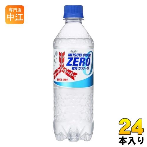 アサヒ 三ツ矢サイダー ゼロ 500ml ペットボトル 24本入 ZERO 炭酸飲料 カロリーゼロ ...