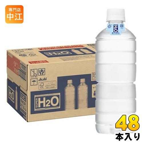 アサヒ スーパーH2O ラベルレス 600ml ペットボトル 48本 (24本入×2 まとめ買い) ...