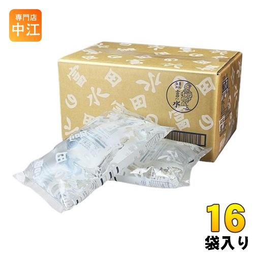 紀州 熊野の名水 富田の水 1.3L 16袋 (8袋入×2 まとめ買い) ミネラルウォーター 天然水
