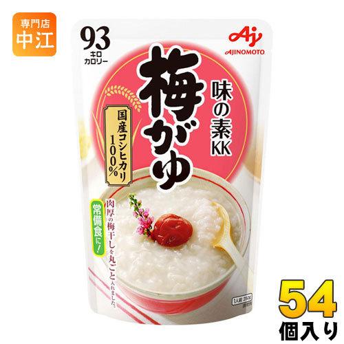 味の素KK おかゆ 梅がゆ 250g 54個 (27個入×2 まとめ買い) レトルト インスタント ...