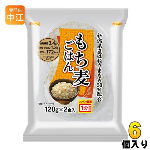 越後製菓 もち麦ごはん 2食×6個入