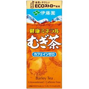 伊藤園 健康ミネラルむぎ茶 250ml 紙パッ...の詳細画像1