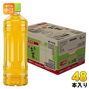 伊藤園 お〜いお茶 緑茶 ラベルレス 600ml ペットボトル 48本 (24本入×2 まとめ買い)｜nakae-web