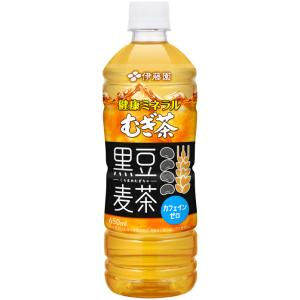 伊藤園 健康ミネラルむぎ茶 黒豆麦茶 650m...の詳細画像1