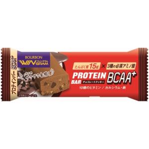 ブルボン プロテインバー BCAA+ チョコレ...の詳細画像1