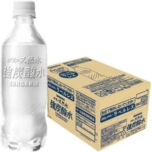 サンガリア 伊賀の天然水 強炭酸水 ラベルレス...の詳細画像1