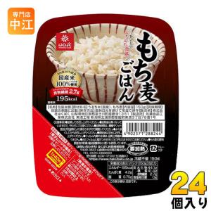 はくばく もち麦ごはん 無菌パック 150g 24個 (6個入×4まとめ買い)｜nakae-web