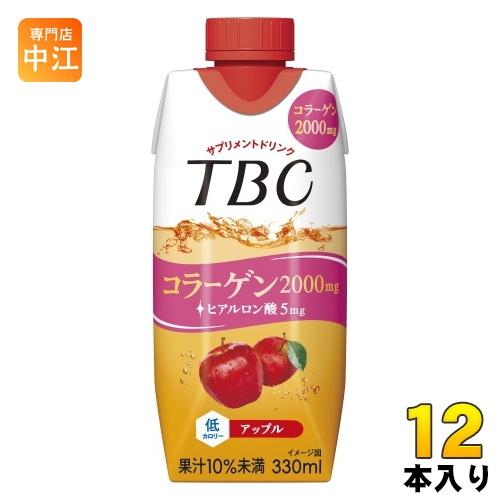 森永乳業 TBC コラーゲン アップル 330ml 紙パック 12本入 サプリメントドリンク