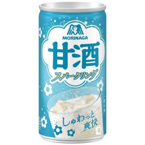 森永製菓 スパークリング 甘酒 190ml 缶...の詳細画像1