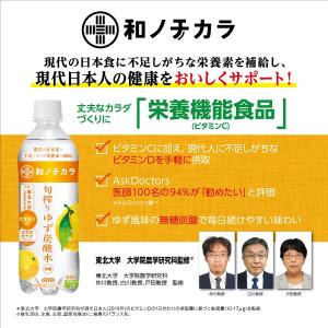 ダイドー 和ノチカラ 旬搾り ゆず炭酸水 50...の詳細画像2