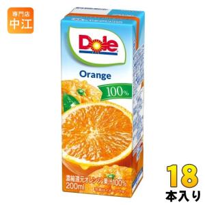 雪印メグミルク Doleアップル100% 200ml 紙パック 18本入 りんご