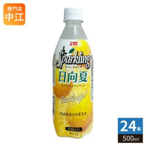 サンA スパークリング 日向夏 500ml ペットボトル 24本入 果汁飲料