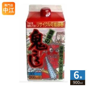藤居酒造 豊後の鬼ころし 900ml 紙パック 6本入 日本酒 清酒 普通酒 辛口