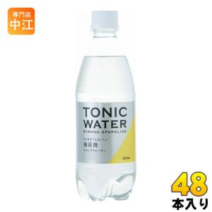 友桝飲料 トニックウォーター 500ml ペットボトル 48本 (24本入×2 まとめ買い)