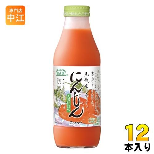 マルカイ 順造選 にんじん 500ml 瓶 12本入 野菜ジュース