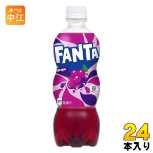 看板　FANTA ソフトドリンク 看板 カラフルなデザインファンタ　コカコーラ ファンタ コカ・コーラ グレープ 500ml ペットボトル 24本入