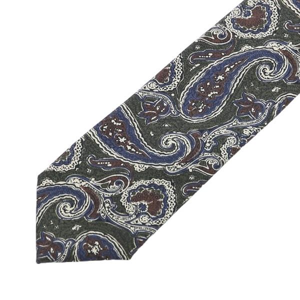 NAKAGAWA1948 ナカガワ [秋冬] ウール ジャガードタイ ペイズリー 33A4