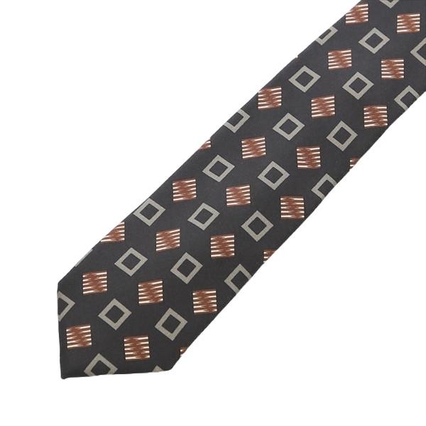 NAKAGAWA1948 ナカガワ シルク プリントタイ 四角小紋 33A6