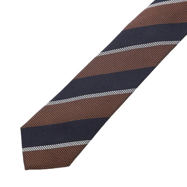 NAKAGAWA1948 ナカガワ シルク ストライプジャガードタイ 34A09